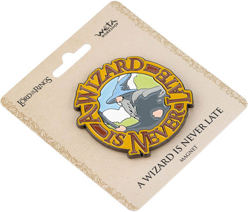 WETA Workshop - The Lord of the Rings Trilogy - A Wizard Is Never Late Enamel Magnet