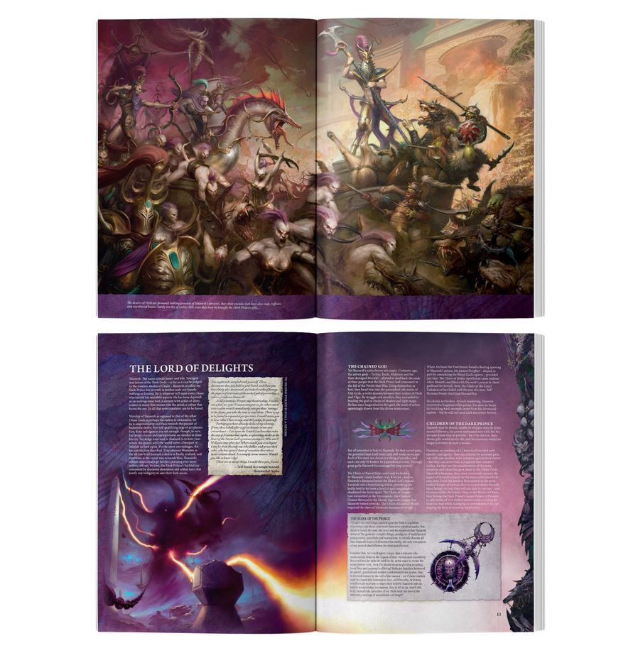 Warhammer (Age of Sigmar) Chaos Battletome: Hedonites of Slaanesh