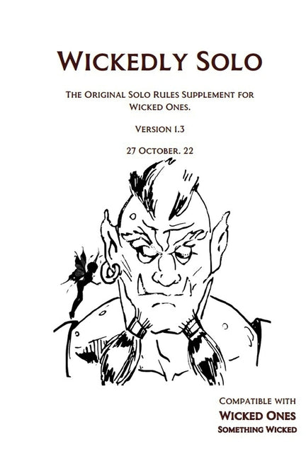 Wickedly Solo: Solo Roleplaying Wicked Ones - Ingram