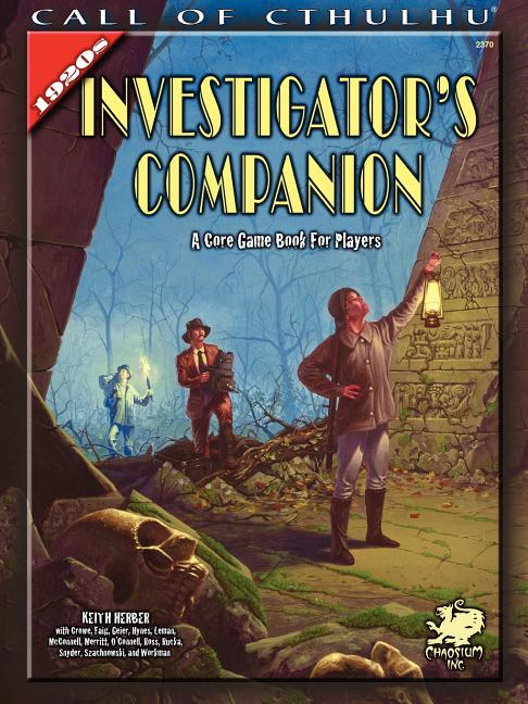 1920s Investigator Companion - Ingram
