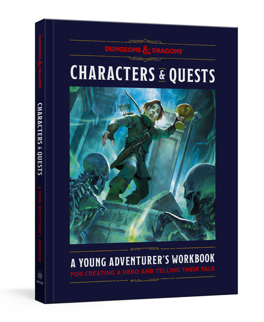 Characters & Quests (Dungeons & Dragons): A Young Adventurer's Workbook for Creating a Hero and Telling Their Tale - Ingram