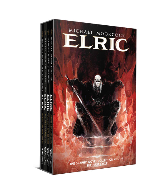 Michael Moorcock's Elric 1-4 Slipcase Set (Graphic Novel) - Ingram