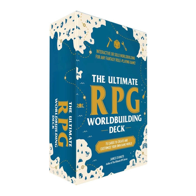Ultimate RPG Worldbuilding Deck: 75 Cards to Create and Customize Your Own Game World - Ingram