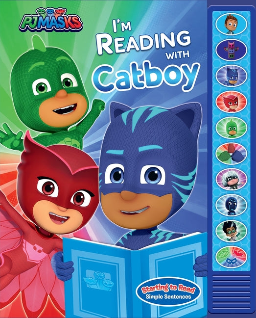 Pj Masks: I'm Reading with Catboy Sound Book [With Battery] - Ingram