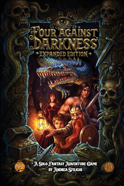Four Against Darkness: A solitaire dungeon-delving pen-and-paper game - Ingram