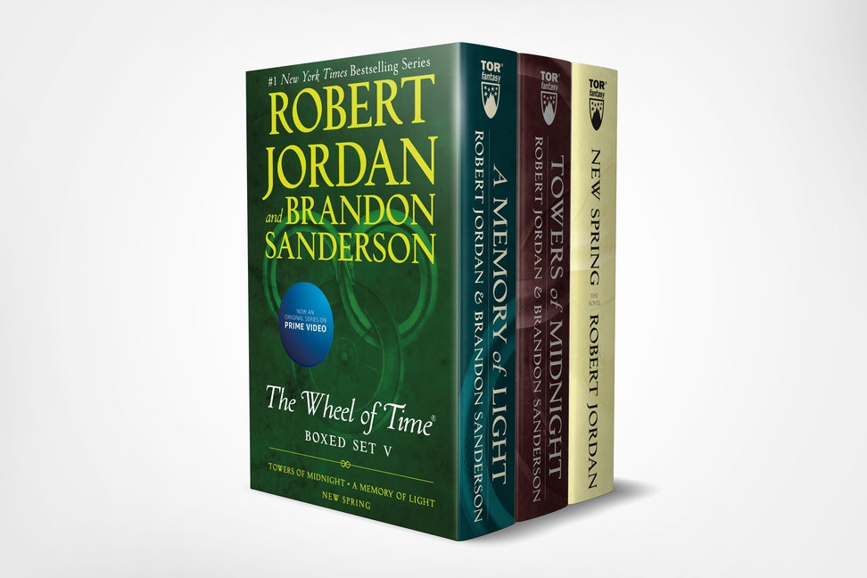 Wheel of Time Premium Boxed Set V: Book 13: Towers of Midnight, Book 14: A Memory of Light, Prequel: New Spring - Ingram