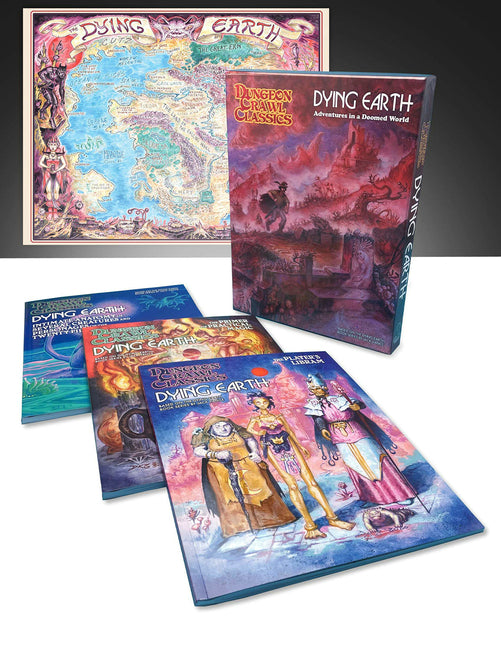 Dungeon Crawl Classics Dying Earth Boxed Set [With Map and Access Code] - Ingram